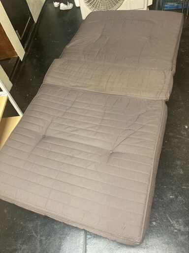 その他 ☆中古￥6,800！【会員価格￥5,800】折り畳みベッド 家具 幅98 