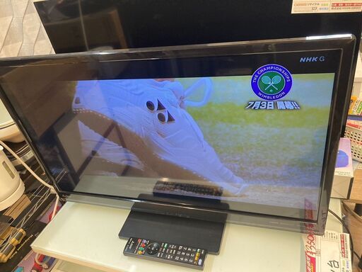 ☆中古￥23,800！MITSUBISHI　32インチ液晶テレビ　家電　2021年製　LCD-32LB8型　【BG034】