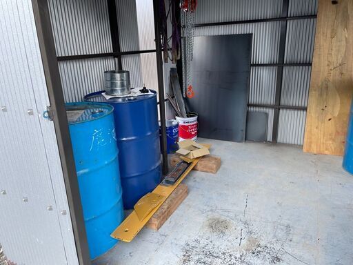 移動可能鉄骨倉庫