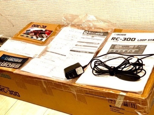 超美品!!ほぼ未使用!!取説•保証書•アダプター•箱付き Roland RC-300 最