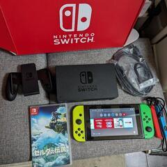 訳あり 早い者勝ち！任天堂スイッチ Switch本体と新品ゼルダ...