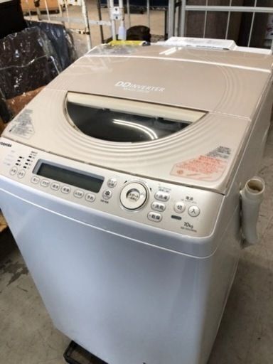 市内配送設置無料　東芝 TOSHIBA AW-10SV2M(N) [たて型洗濯乾燥機（10.0kg） マジックドラム ピコイオン搭載 サテンゴールド]