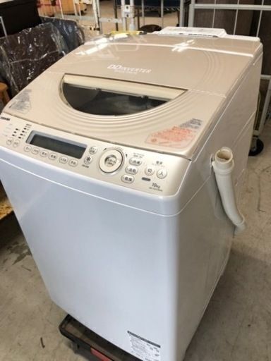 市内配送設置無料　東芝 TOSHIBA AW-10SV2M(N) [たて型洗濯乾燥機（10.0kg） マジックドラム ピコイオン搭載 サテンゴールド]