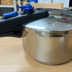 【引取】片手圧力鍋　5Ｌ　アイリスオーヤマ　IH ガス対応