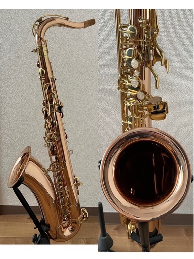 PLAYTECH PTTS-300 テナーサックス ローズブラス ピカピカです 楽天