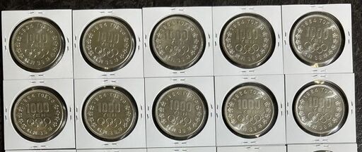 1964年 東京オリンピック記念　1000円銀貨　10枚セット　即納