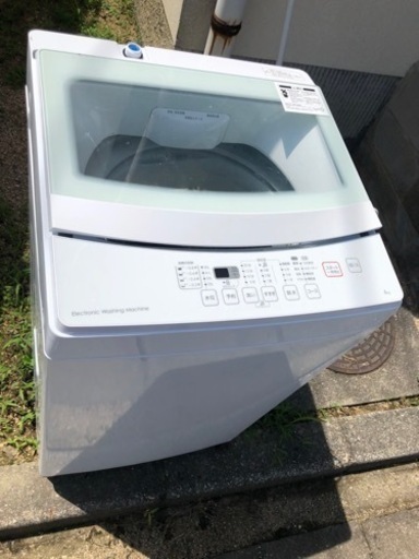 洗濯機。2019年。高年式。ニトリ。綺麗です。