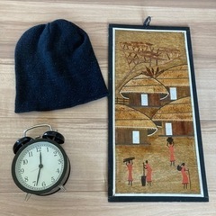 無料　IKEA時計、帽子、壁掛け絵画