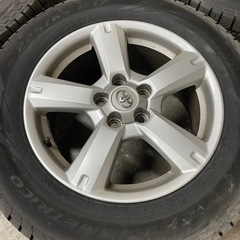 225/65R17 トヨタ純正アルミホイール RAV4 スタッドレス 残り溝7mm