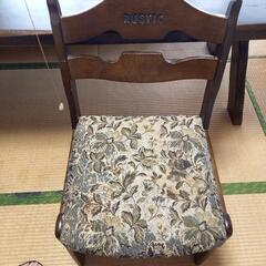 カリモクダイニングと椅子6脚