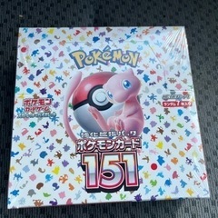 ポケモンカード 151BOXシュリンク付き