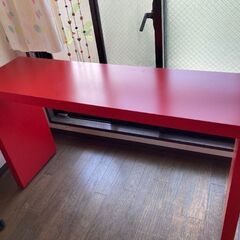 IKEA カウンターテーブル レッド