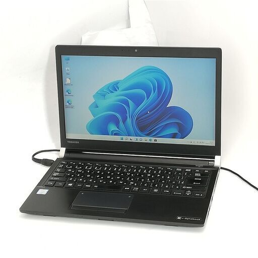 送料無料 高速SSD 13.3型 ノートパソコン 東芝 R73/H 中古良品 第7世代 Core i5 8GB 無線 Wi-Fi Bluetooth Webカメラ Windows11 Office