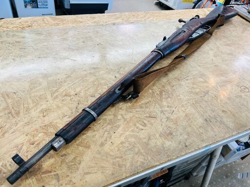 【最終値下げ】1944年ソ連　モシン・ナガン騎兵銃　無可動(合法品) モシンナガン 無可動実銃 最終値下げ】1944年ソ連 モシン・ナガン騎兵