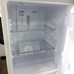 冷蔵庫 2ドア 137L 2017年製 シャープ SJ-D14D-W 白 ホワイト SHARP 100Lクラス 札幌市 白石区 東札幌