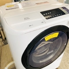 北九州市内配送無料 保証付き HITACHI(日立)の12.0kgドラム式洗濯乾燥