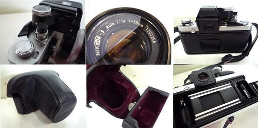 ジャンク品 カメラ ニコン F2ボディ レンズ NIKKOR-S Auto 1:1.4 F