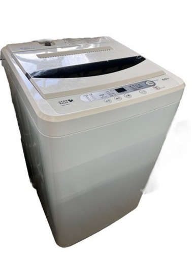 NO.666 【2017年製】YAMADA 全自動洗濯機 6kg YWM-T60A1