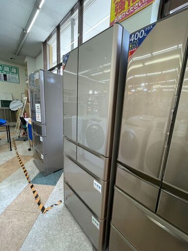HITACHI(日立) 505L冷蔵庫 ⭐定価￥196,570⭐ 2016年 R-XG5100G 真空チルド搭載8032