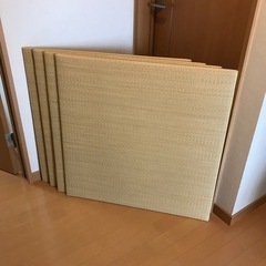日本製 置き畳 4枚セット 2畳 い草 ハイハイ畳