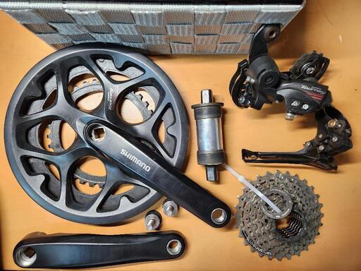 SHIMANO TourneyA070 コンポセット