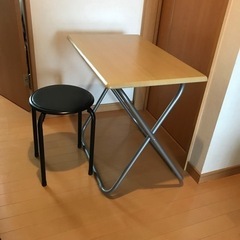 ニトリ 折りたたみデスク 机 テーブル
