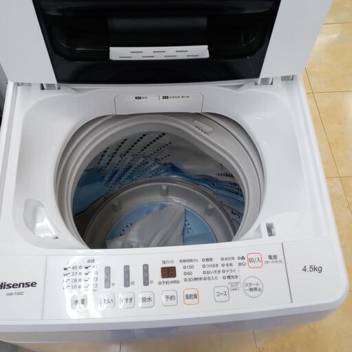 ★ジモティ割あり★ Hisense 洗濯機 4.5ｋｇ 17年製 動作確認／クリーニング済み OJ1315