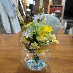 新登場ダイソーの金魚鉢で作った造花No.3