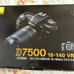 【ネット決済・配送可】Nikon D7500