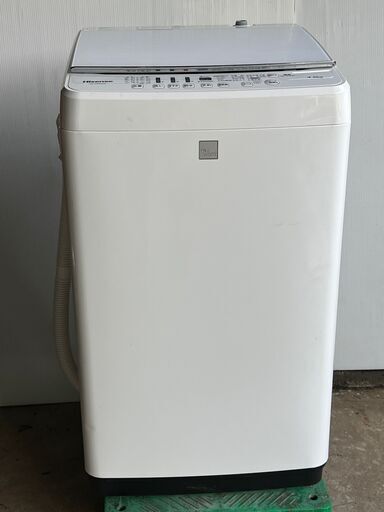 ハイセンス 4．5kg全自動洗濯機 keyword キーワードホワイト HW-G45E4KW　16お近くなら無料配達いたします。