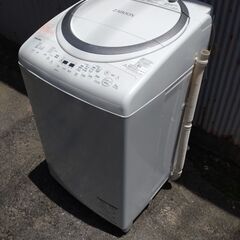 東芝 洗濯機 AW-8V6 2018年製 中古品
