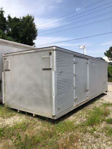 横扉付き 倉庫物置用 4トンロングワイドコンテナ