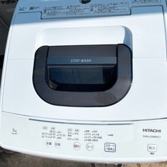 洗濯機　5kg 年製2020 配達Ok