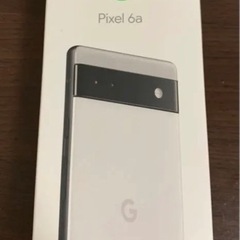 大幅値引き！ Pixel6a 128GB SIMフリー ホワイト