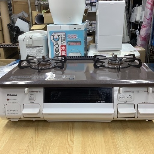 Paloma ガスコンロPA-N41BHA-L LP