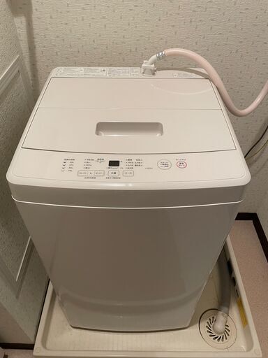 【美品】無印 洗濯機 型式：MJ-W50A