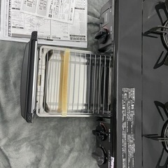 ガスコンロ リンナイ 2口左強火LPガス プロパンRT34NJM-L 2021年製