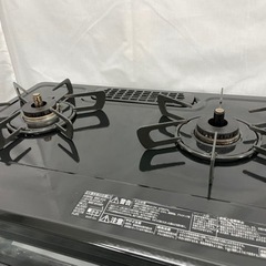 ガスコンロ リンナイ 2口左強火LPガス プロパンRT34NJM-L 2021年製