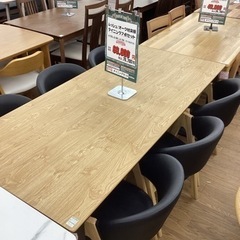 KG-23【新入荷 アウトレット】ムッシュ オーク材突板 ダイニング7点