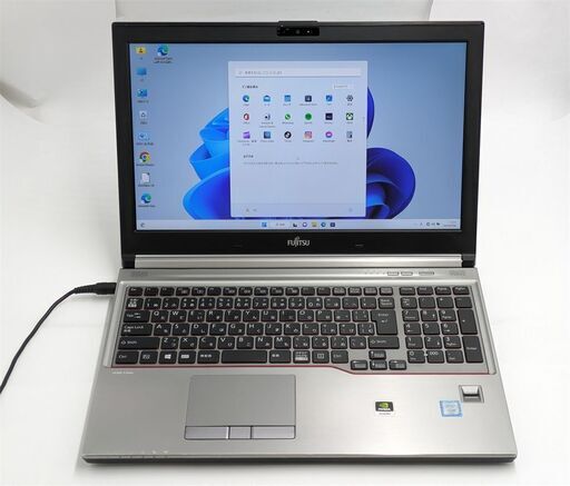 送料無料 日本製 新品SSD 15.6型 ノートパソコン 富士通 H760 中古良品 Xeon 16GB DVDRW 無線 NVIDIA Bluetooth カメラ Windows11 Office
