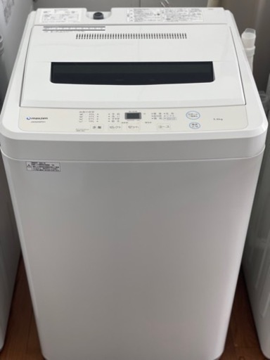 送料・設置込み　洗濯機　5kg maxzen 2021年