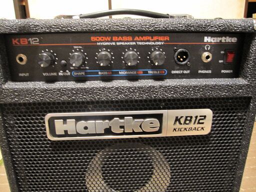 ハートキー　Hartke HA1200 ベースアンプ KICK BACK 12 ハートキー Hartke HA1200 ベースアンプ KICK BACK 12 Kickback 12