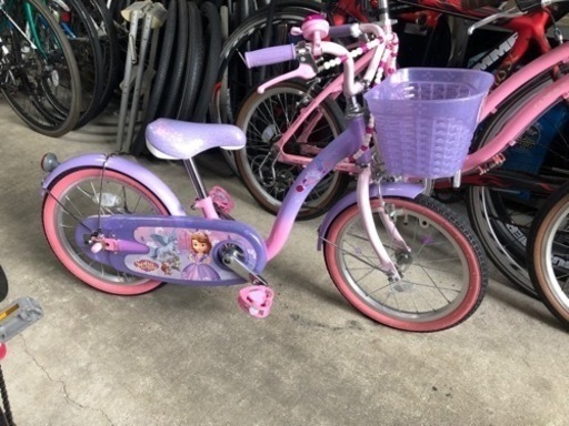 女の子　中古自転車