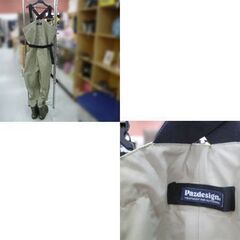 パズデザイン BSブーツフットウェーダーV PBW-011 ストーン 3Lサイズ(28㎝）フェルトスパイク底 Pazdesign 胴長 苫小牧西店