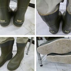パズデザイン BSブーツフットウェーダーV PBW-011 ストーン 3Lサイズ(28㎝）フェルトスパイク底 Pazdesign 胴長 苫小牧西店