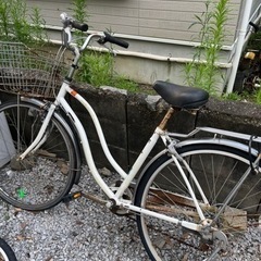 放置してた自転車