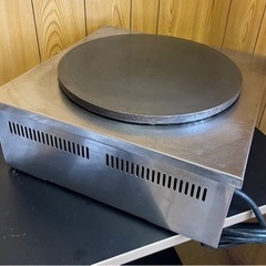 動確済み】ニチワ 業務用 クレープ焼器 卓上 クレープメーカー CM-410