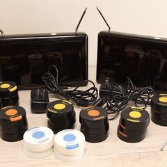 SMADIO スマジオ オーダーコールセット 受信機 送信機 21個 消し機 セット (J1237wY)