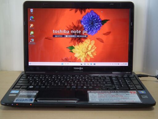 №631【東芝Satellite T351/35EB Core-i3/SSD250GB搭載 WIN11Home/ﾒﾓﾘ4GB/Office365】