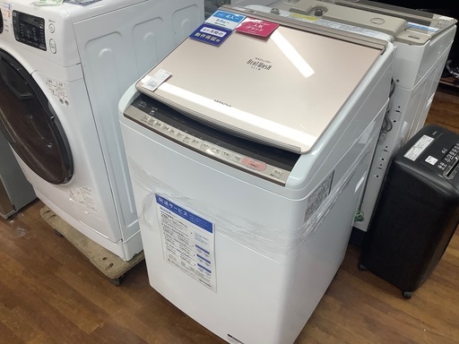 HITACHI 縦型式洗濯乾燥機　ご紹介します！